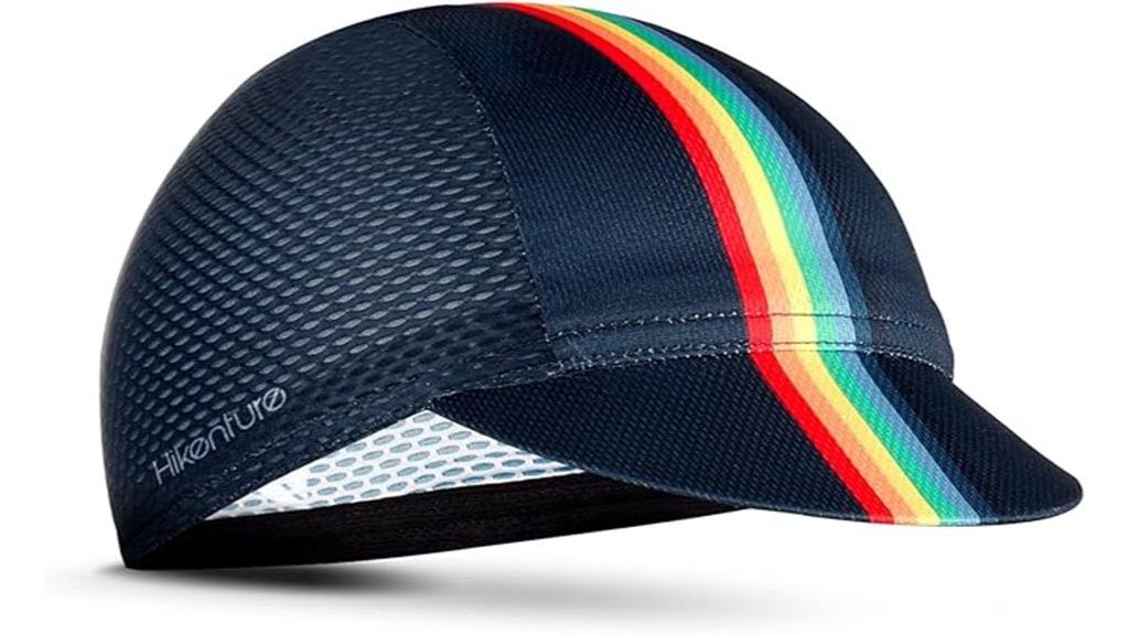 cycling cap with sun visor