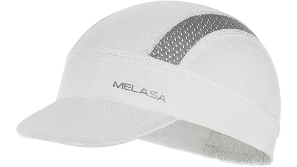 cycling cap with visor