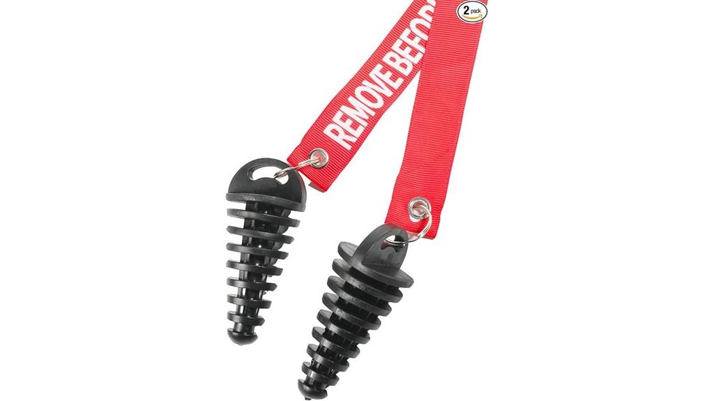 dirt bike muffler plugs