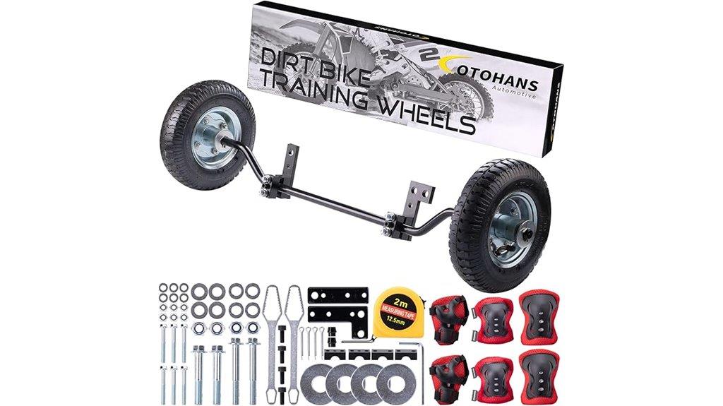 dirt bike training wheels