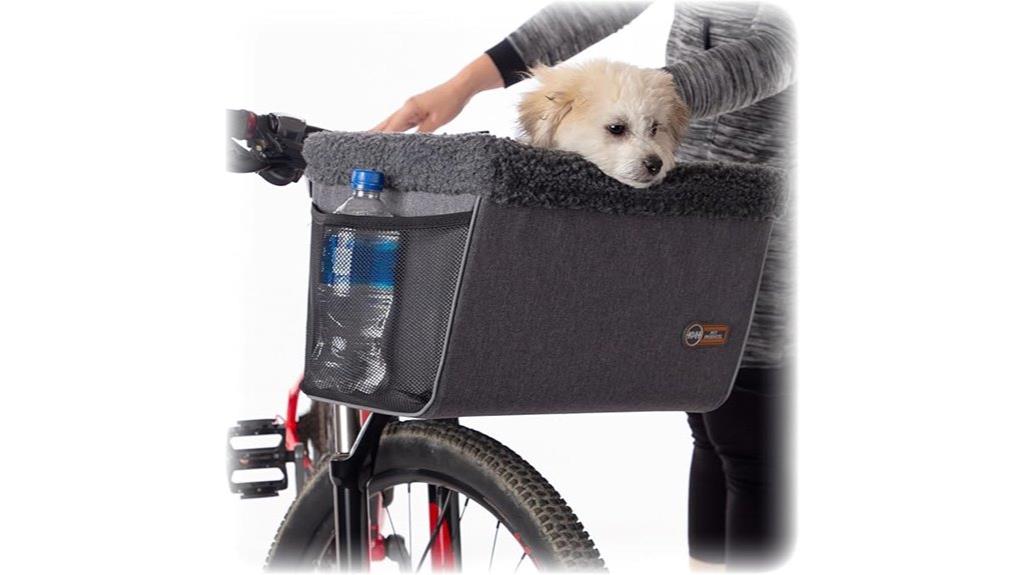 dog bike basket carrier