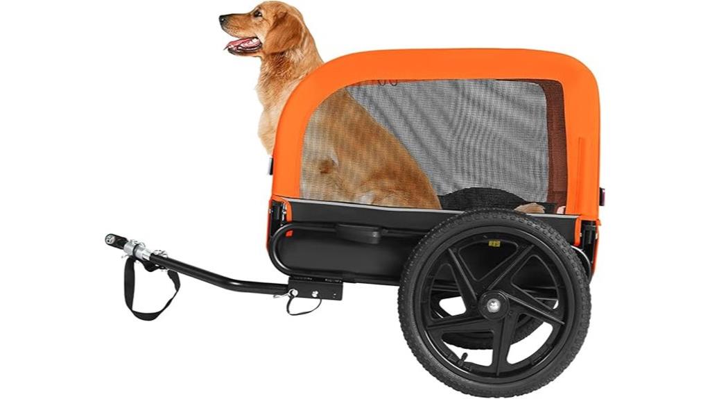 dog bike trailer for small