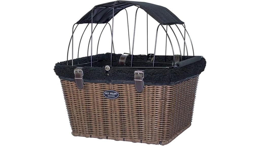dog cat bike basket