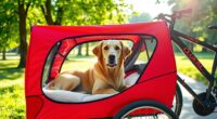 dog friendly bike trailer options