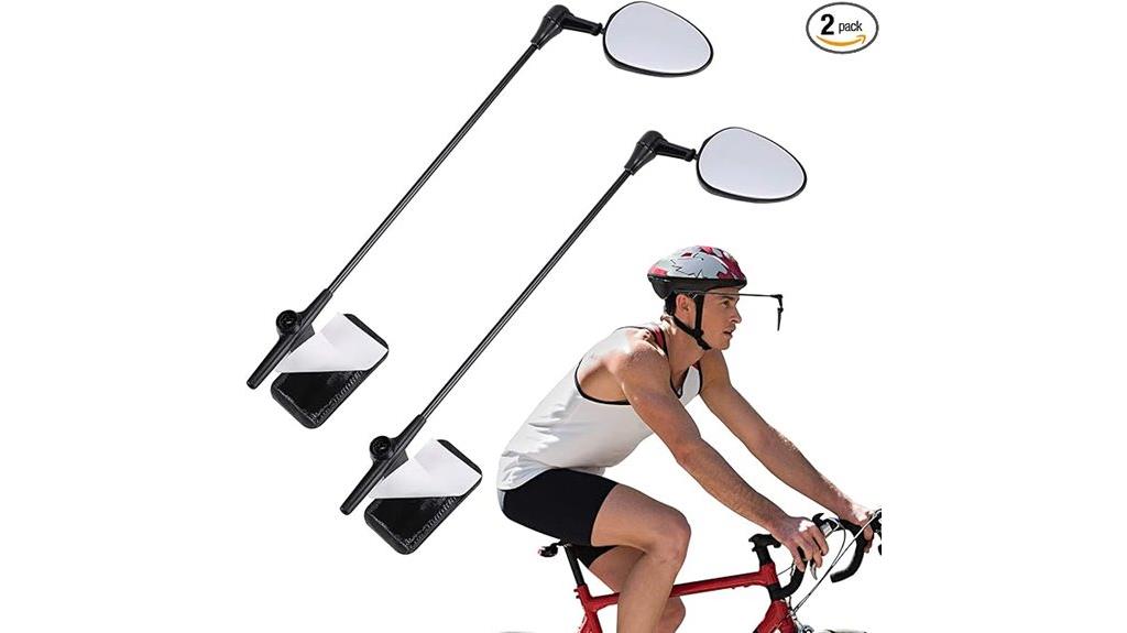 dual pack bike mirror