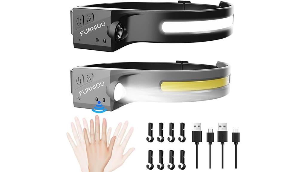dual rechargeable headlamps