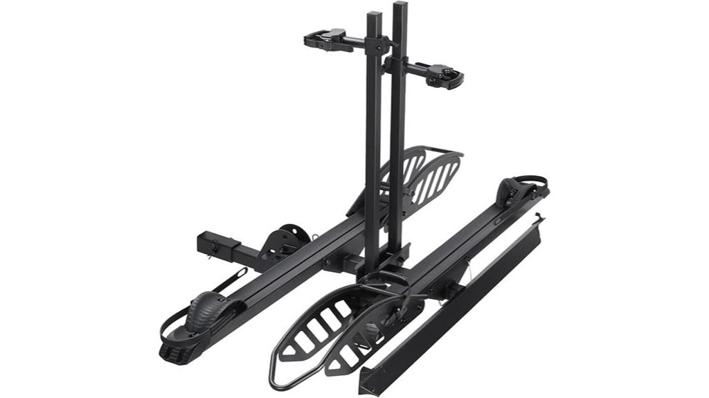 ebike rack with ramp