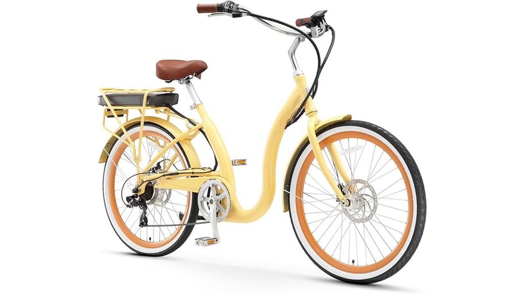 electric beach cruiser bike