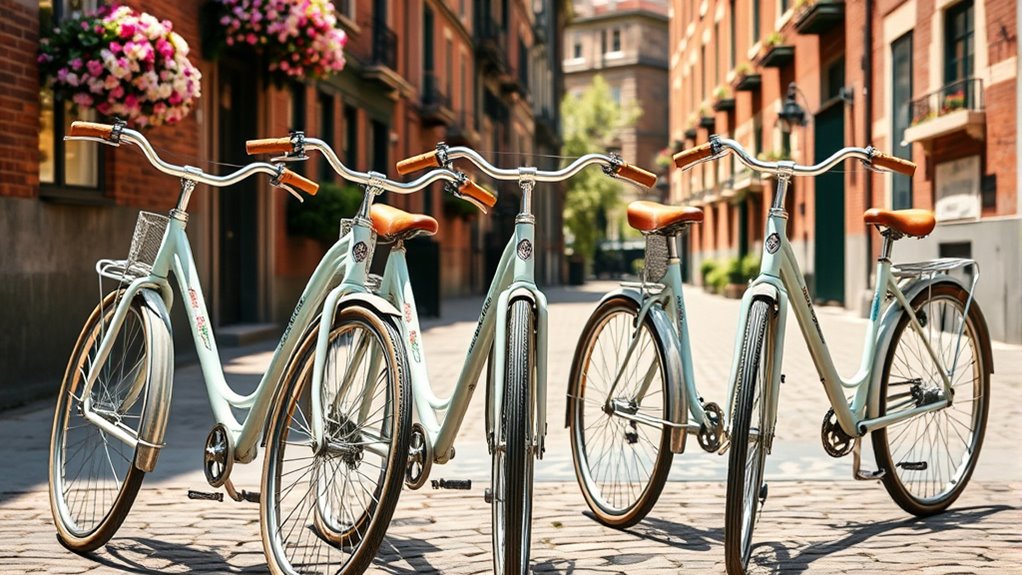 elegant vintage women s bikes