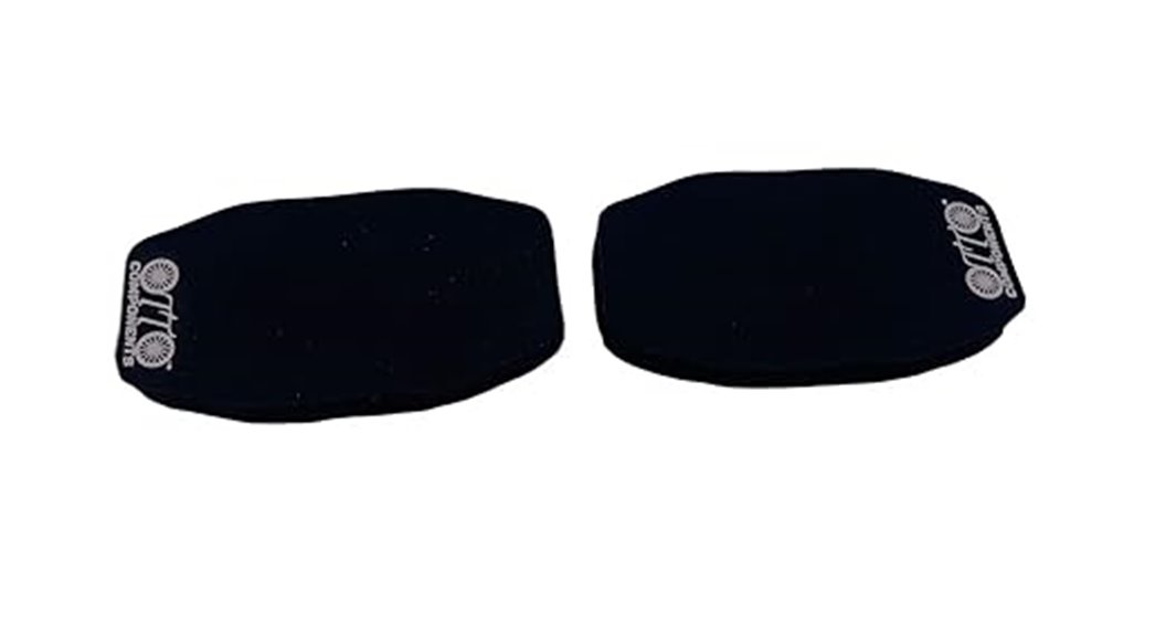 felt aerobar arm pads