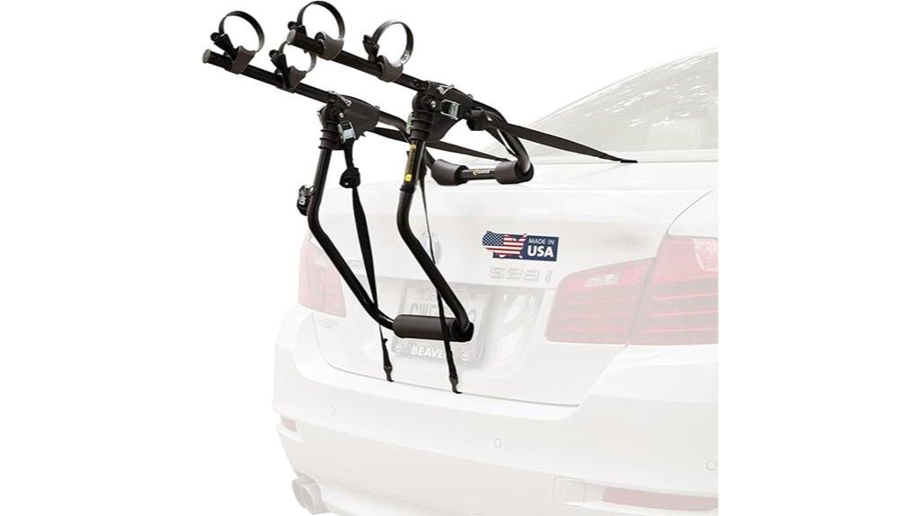 fits 3 bikes securely