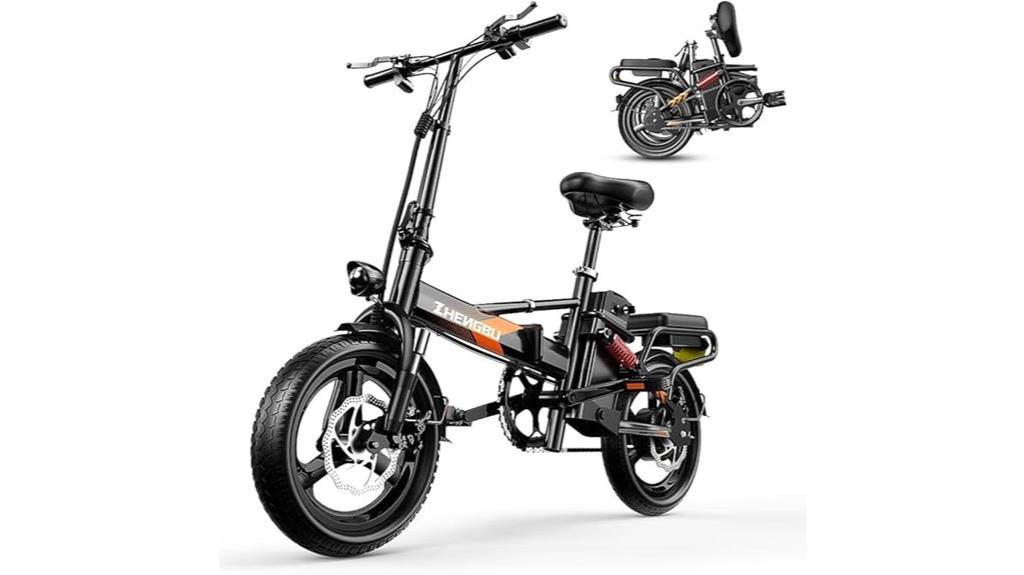 foldable 400w electric bike