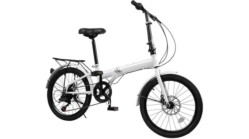 foldable 7 speed bike