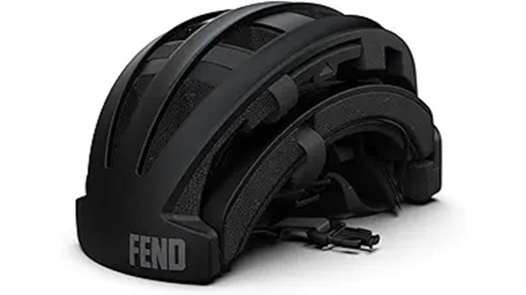 foldable adult bike helmet