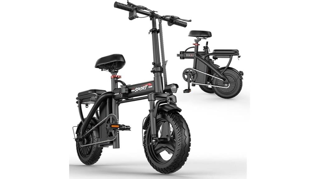foldable adult e bike