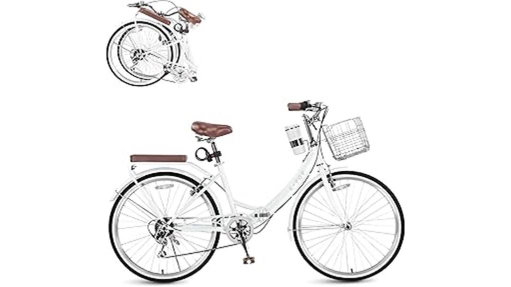 foldable beach cruiser bike