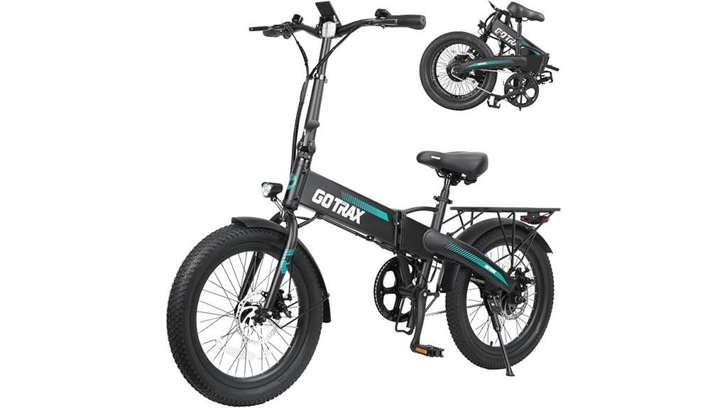 foldable electric bike long range