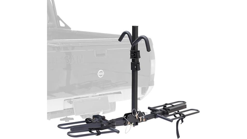 foldable hitch mount bike carrier
