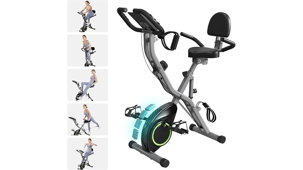 foldable indoor bike features