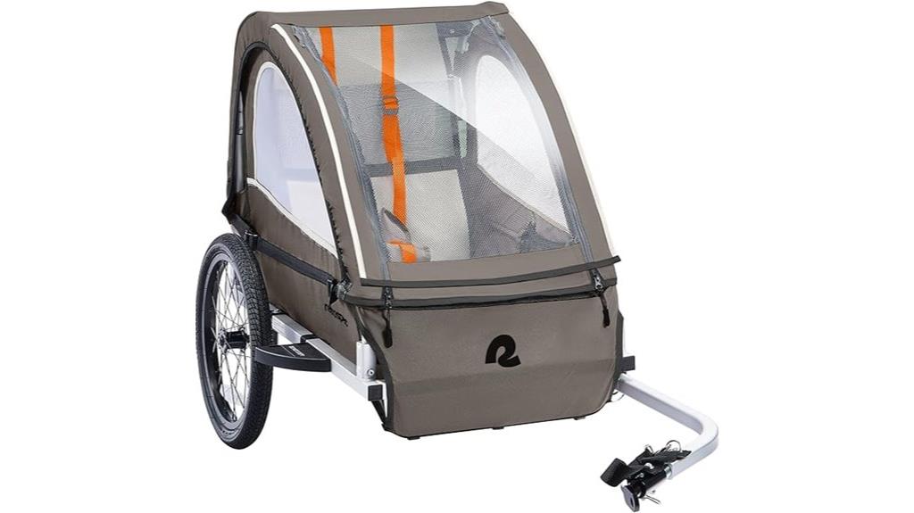 foldable kids bike trailer
