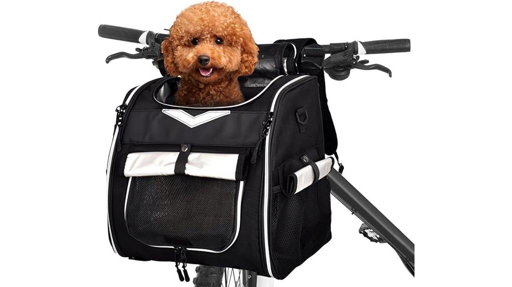 foldable pet bike carrier
