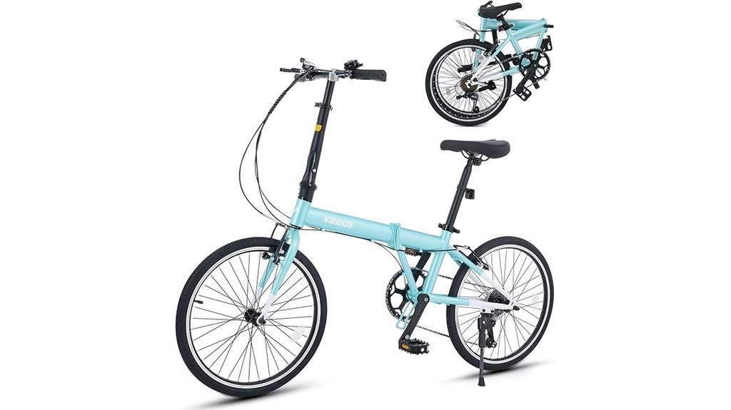 folding 20 inch 7 speed