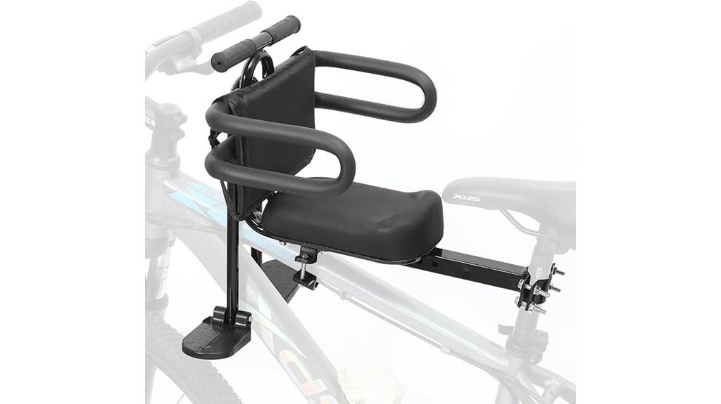 front mounted kids bike seat