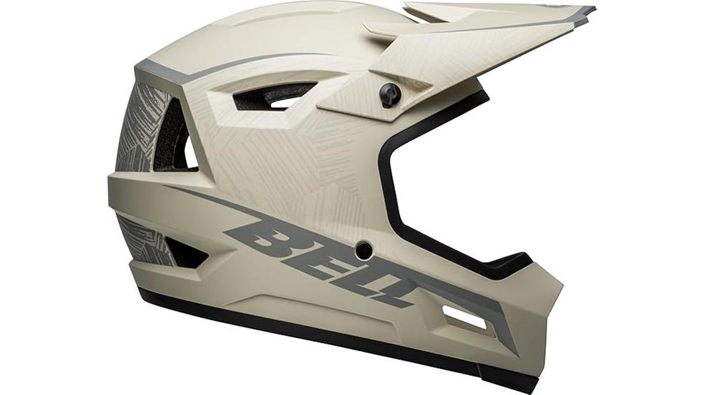 full face downhill mountain helmet