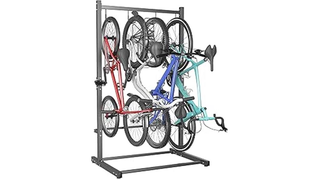 garage bike storage stand