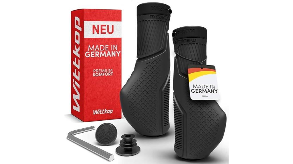 german made 3 zone bike grips
