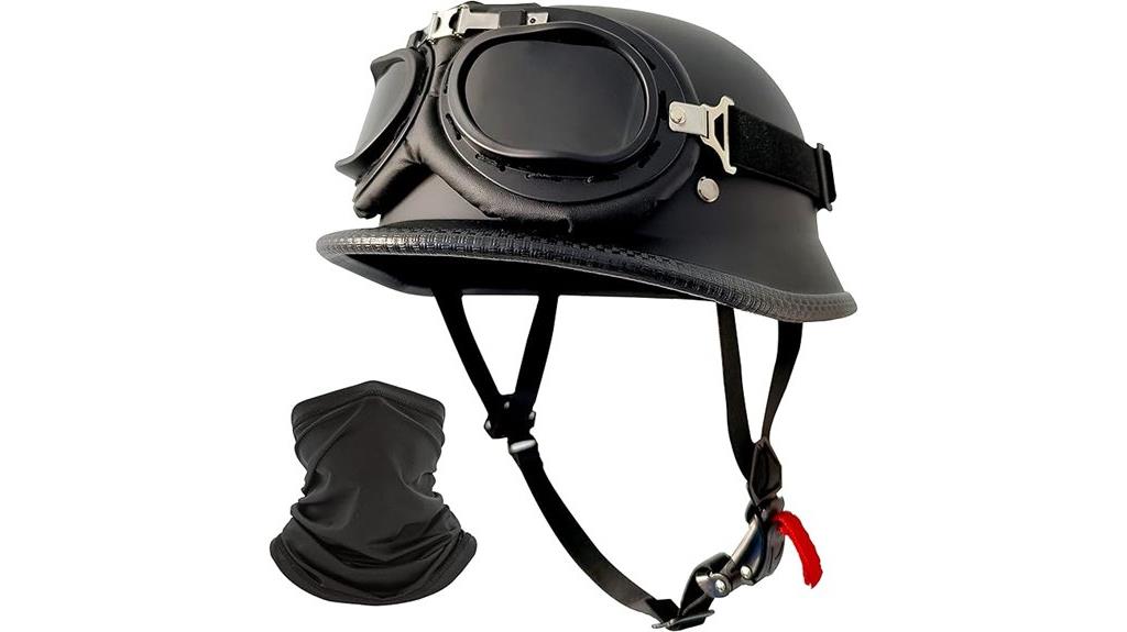 german style half helmet