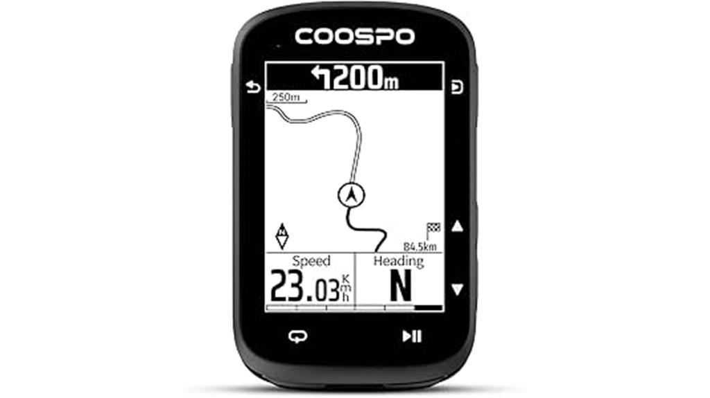 gps enabled bike computer