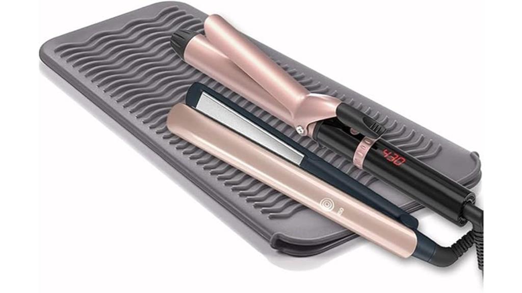 heat resistant hair tool mat