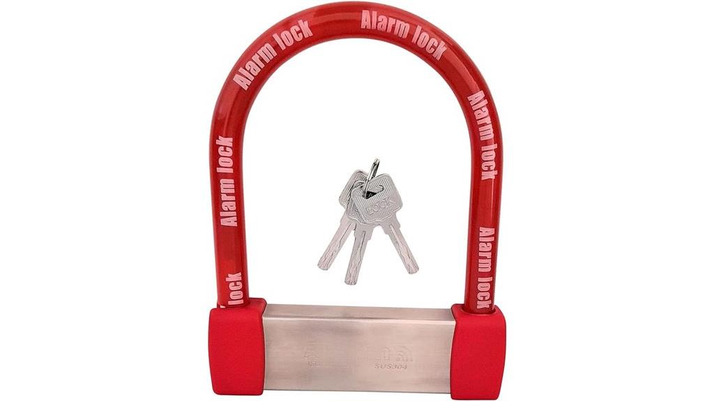 heavy duty anti theft u lock
