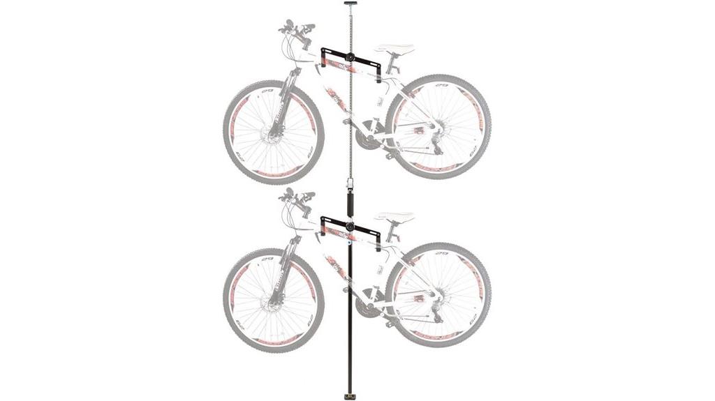 heavy duty bicycle storage rack