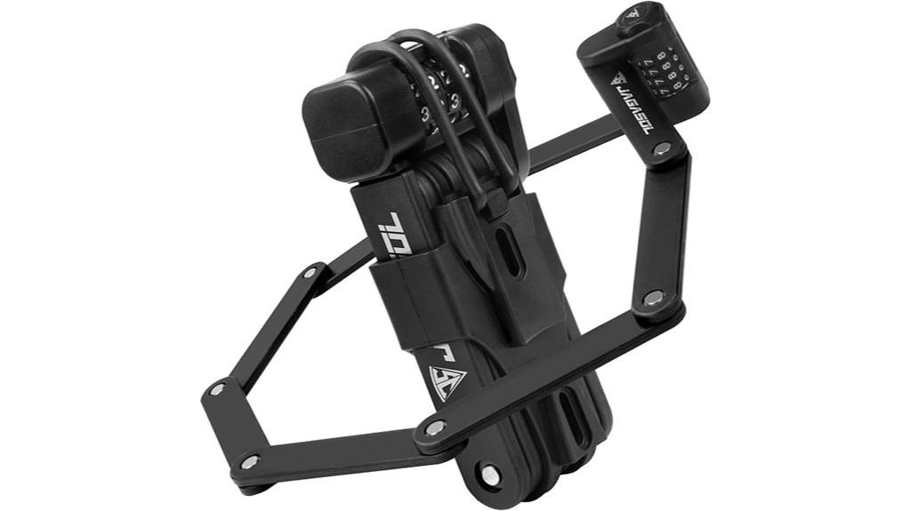 heavy duty folding bike lock