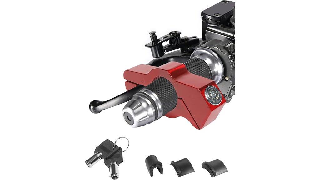 heavy duty motorcycle lock