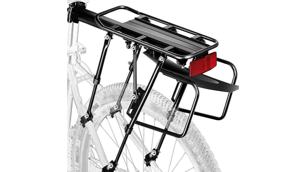 heavy duty reflective bike rack