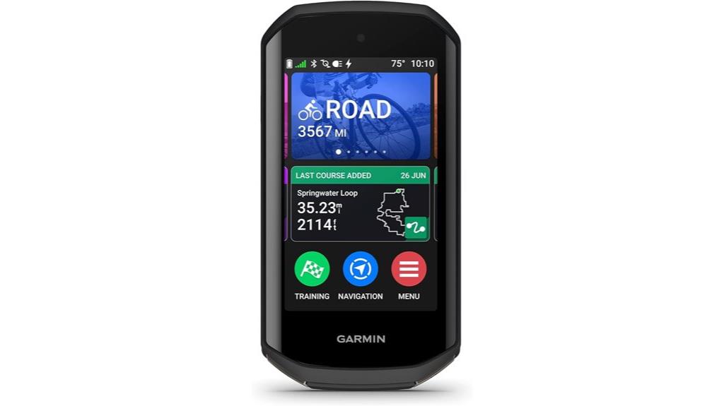high performance cycling navigator