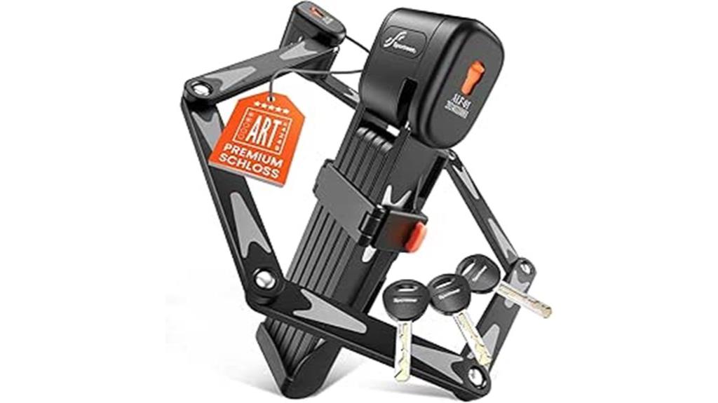 high security bicycle lock