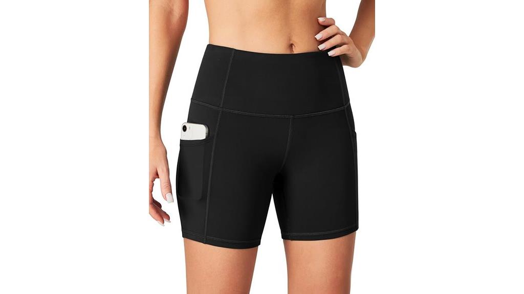 high waisted tummy control shorts