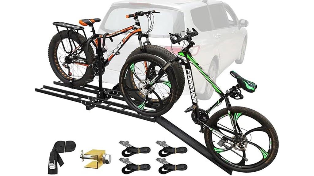 hitch mount bike rack