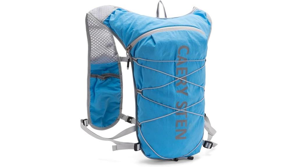 hydrated running hiking backpack