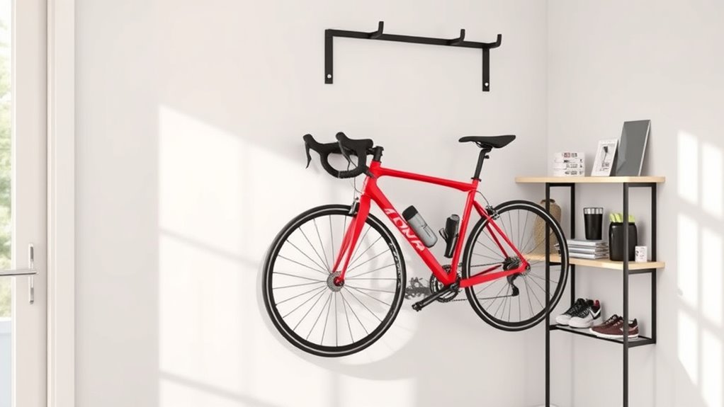 indoor bike rack considerations