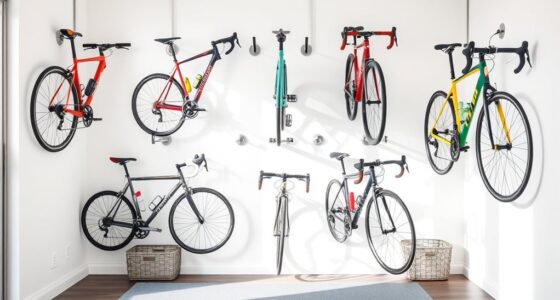 indoor bike rack options