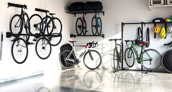 indoor bike rack solutions