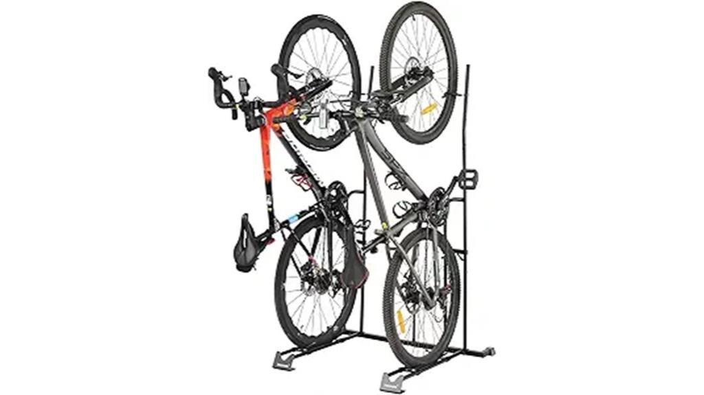 indoor vertical bike storage