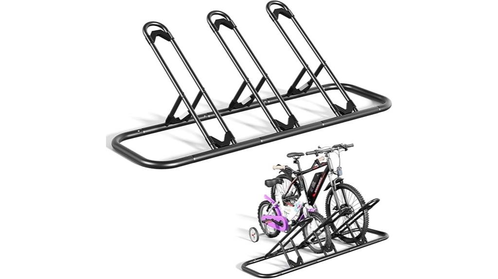 ironstone 3 bike garage rack