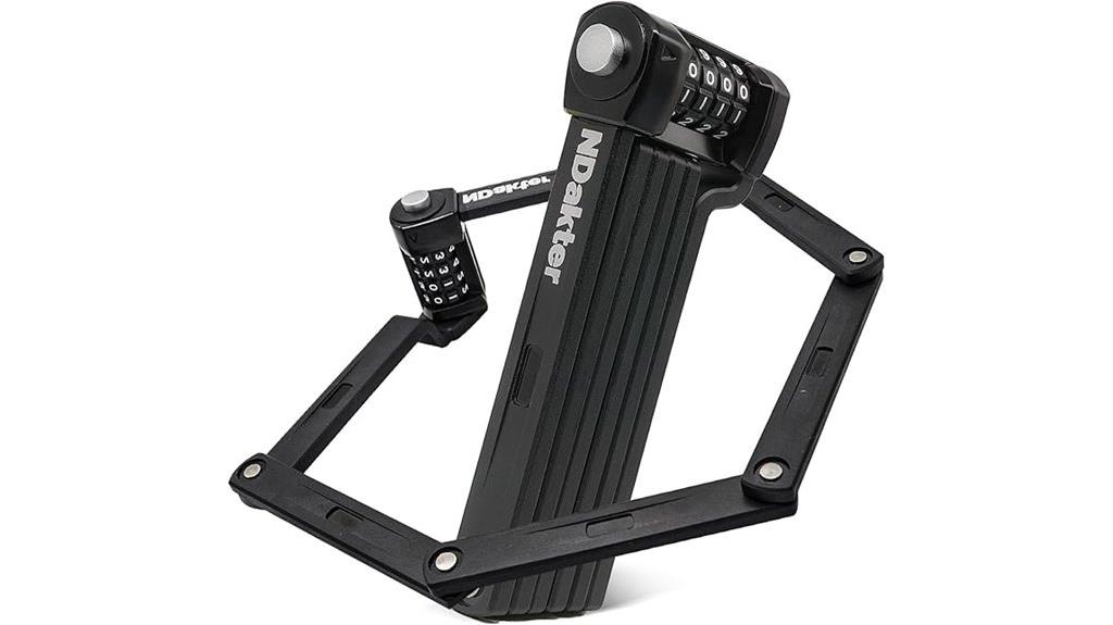 keyless 4 digit bike lock