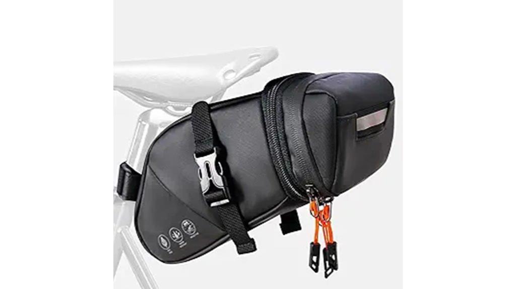 large capacity bike saddle bag